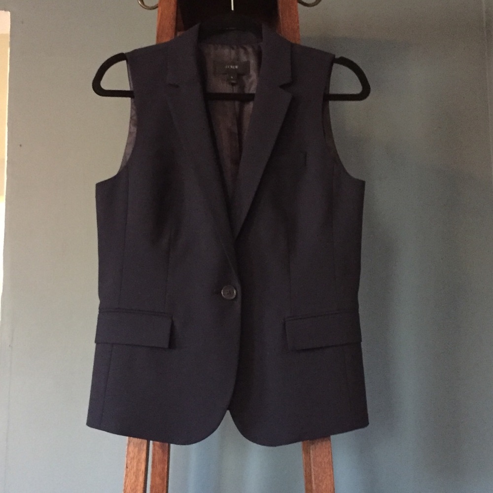 J. Crew | Navy Vest